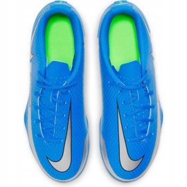 Zapatos de fútbol Nike Phantom Gt Club FG / MG Jr azul CK8479 400 4
