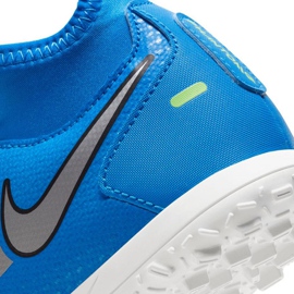 Calzado de fútbol Nike Phantom Gt Club Df Tf Junior CW6729 400 azul azul 6