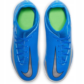 Calzado de fútbol Nike Phantom Gt Club Df Tf Junior CW6729 400 azul azul 1