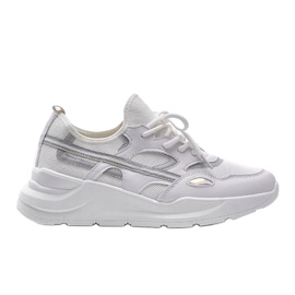 Deportivas Lativia blancas blanco gris 5