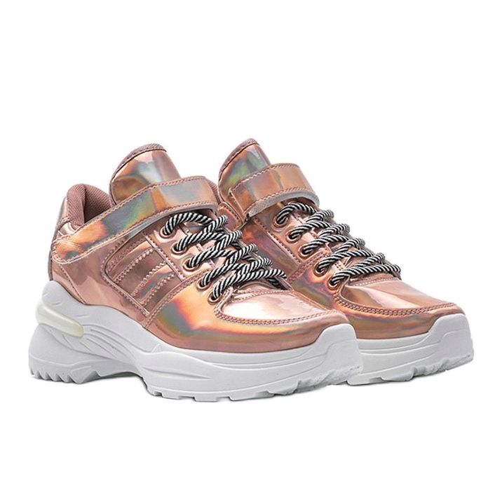 Zapatillas Lollypop holográficas rosas 1