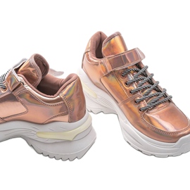 Zapatillas Lollypop holográficas rosas rosado 4