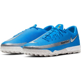 Calzado de fútbol Nike Phantom Gt Academy Tf CK8470 400 azul azul 3
