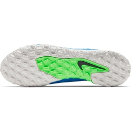 Calzado de fútbol Nike Phantom Gt Academy Tf CK8470 400 azul azul 5
