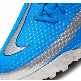 Calzado de fútbol Nike Phantom Gt Academy Tf CK8470 400 azul azul 6