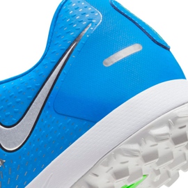 Calzado de fútbol Nike Phantom Gt Academy Tf CK8470 400 azul azul 7