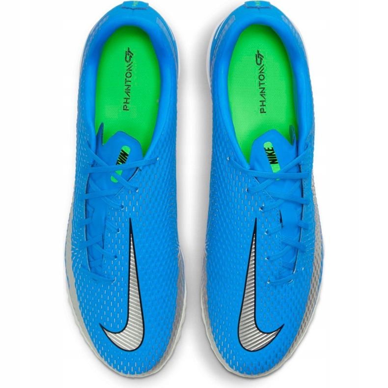 Calzado de fútbol Nike Phantom Gt Academy Tf CK8470 400 azul azul 1