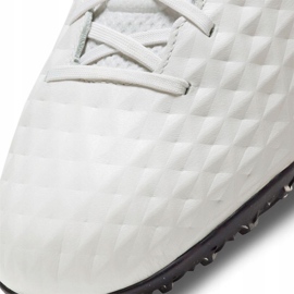 Zapatillas de fútbol Nike Tiempo Legend 8 Pro Tf blancas AT6136 030 blanco blanco 6