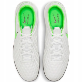 Zapatillas de fútbol Nike Tiempo Legend 8 Pro Tf blancas AT6136 030 blanco blanco 4