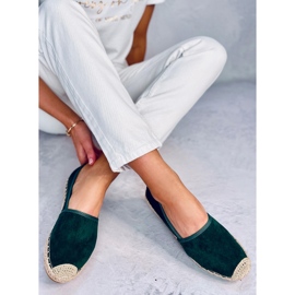 Alpargatas de mujer verdes M-515 DK.GREEN 4