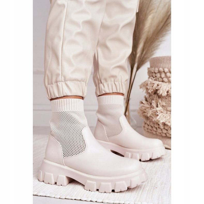 Calcetines de mujer Botas Workers White Stormy blanco 2 Calcetines de mujer Botas Workers White Stormy blanco 2
