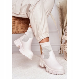 Calcetines de mujer Botas Workers White Stormy blanco 1 Calcetines de mujer Botas Workers White Stormy blanco 1