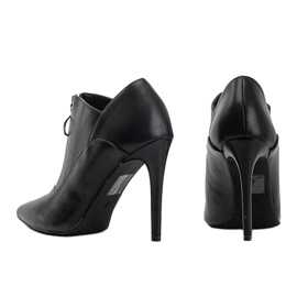 Botas negras de tacón alto Lucía negro 2