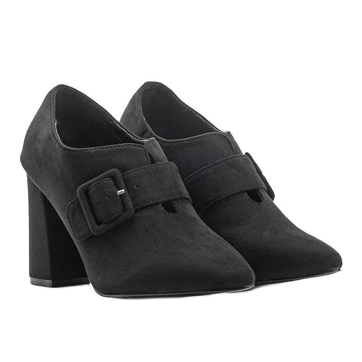 Botines negros de ante ecológico Galilea 1 Botines negros de ante ecológico Galilea 1