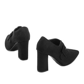 Botines negros de ante ecológico Galilea 4