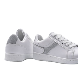 Zapatillas Alma blancas y plateadas blanco 2