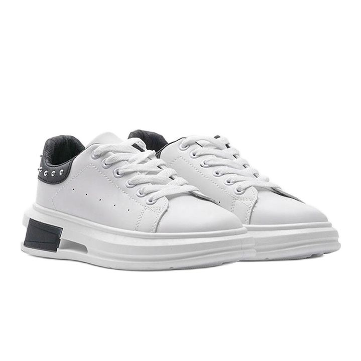 Zapatillas de mujer Taranto en blanco y negro 1 Zapatillas de mujer Taranto en blanco y negro 1