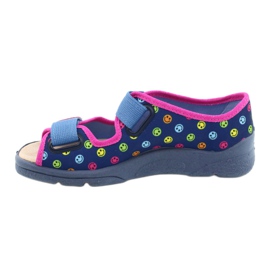 Calzado infantil befado 869Y150 azul rosado multicolor 5