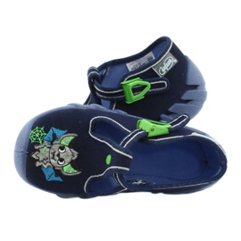 Calzado infantil befado 110P388 azul marino verde 9