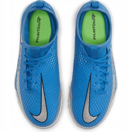 Calzado de fútbol Nike Phantom Gt Academy Df Tf Jr CW6695 400 azul azul 3