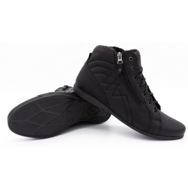 Polbut Zapatos negros de hombre con aislamiento 866 7