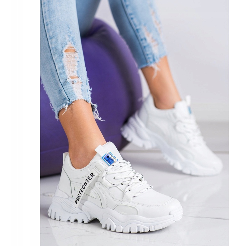 SHELOVET Zapatillas De Moda De Primavera blanco 2