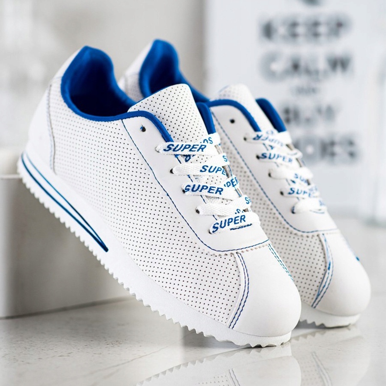 SHELOVET Deportivas caladas Super blanco 2