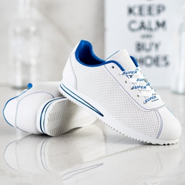 SHELOVET Deportivas caladas Super blanco 3