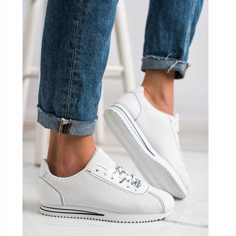 SHELOVET Deportivas caladas Super blanco 1 SHELOVET Deportivas caladas Super blanco 1