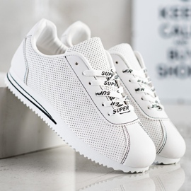 SHELOVET Deportivas caladas Super blanco 2