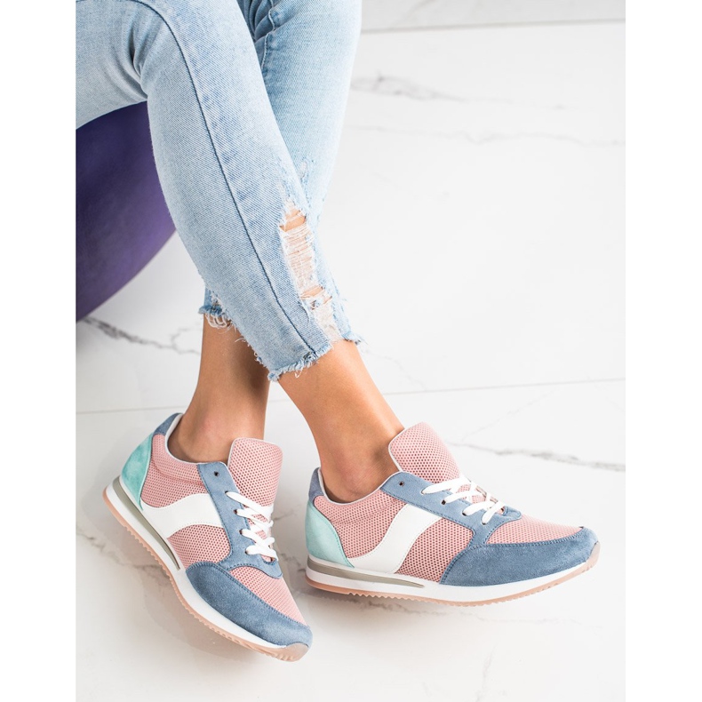 SHELOVET Zapatos deportivos coloridos multicolor 2