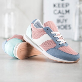 SHELOVET Zapatos deportivos coloridos multicolor 4
