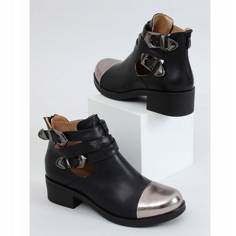 Negro 9100 Botas de corte negro 1 Negro 9100 Botas de corte negro 1