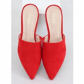 Pantuflas rojo almendra MM-799 Rojo 1