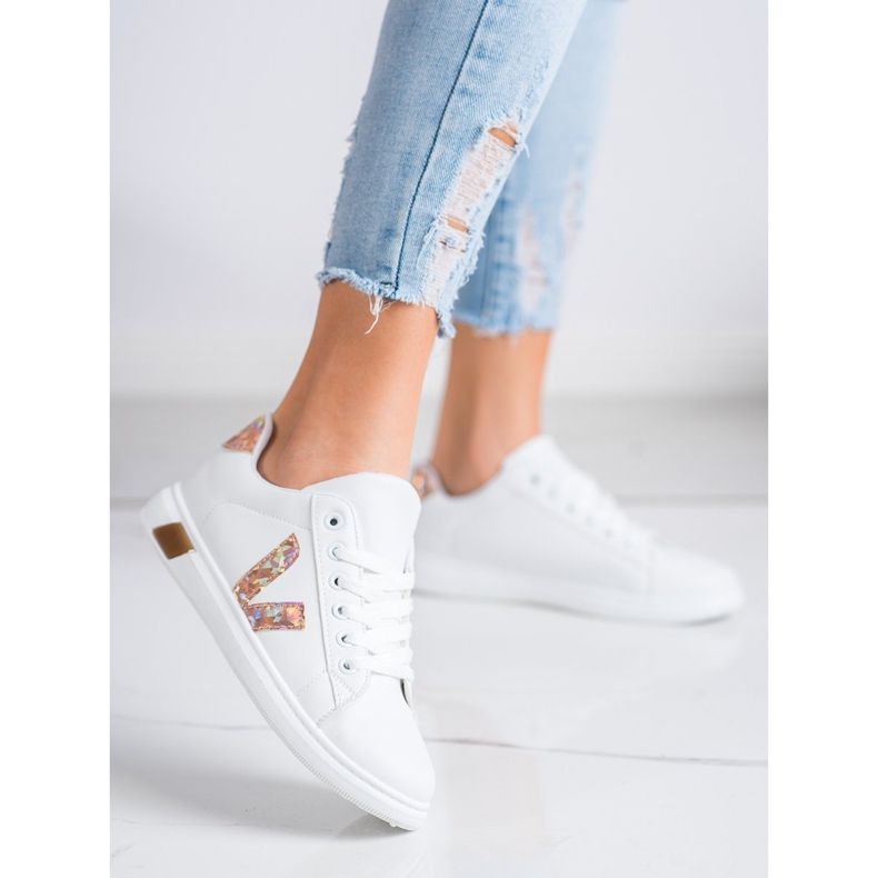 SHELOVET Zapatos deportivos de primavera blanco 1