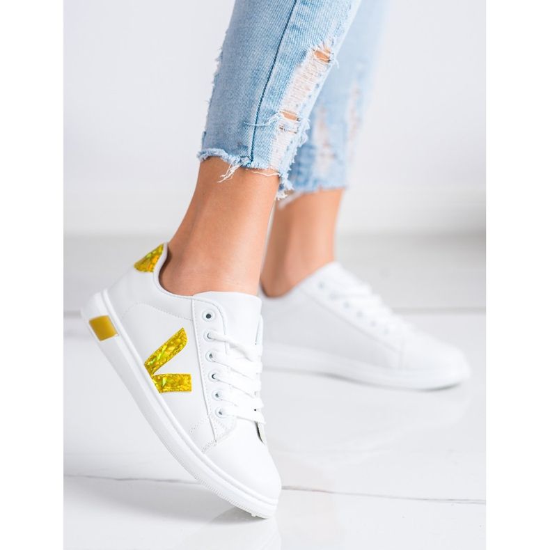 SHELOVET Zapatos deportivos de primavera blanco 1