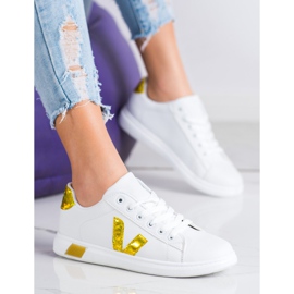 SHELOVET Zapatos deportivos de primavera blanco 4
