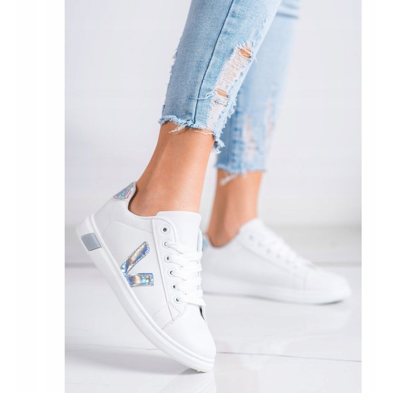 SHELOVET Zapatos deportivos de primavera blanco 1