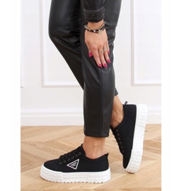 Zapatillas de mujer negras LA134 Black negro 4