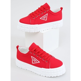 Zapatillas de mujer rojas LA134 Red rojo 1 Zapatillas de mujer rojas LA134 Red rojo 1