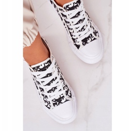 PS1 Zapatillas Daphne Logged para mujer en blanco y negro 4