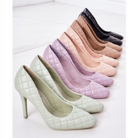 PS1 Stilettos Acolchados Violeta Elegantes Rosanna púrpura 1