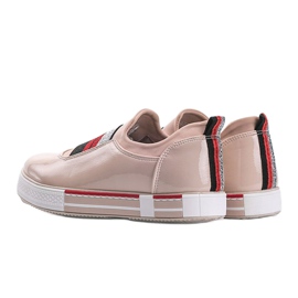 Deportivas beige lacado Jayde 2