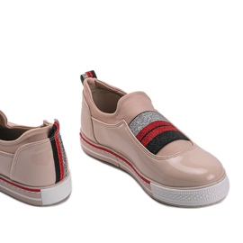 Deportivas beige lacado Jayde 3