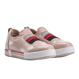 Deportivas beige lacado Jayde 4