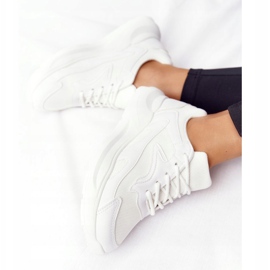 FB2 Zapatillas de mujer con suela grande White Delusion blanco 4