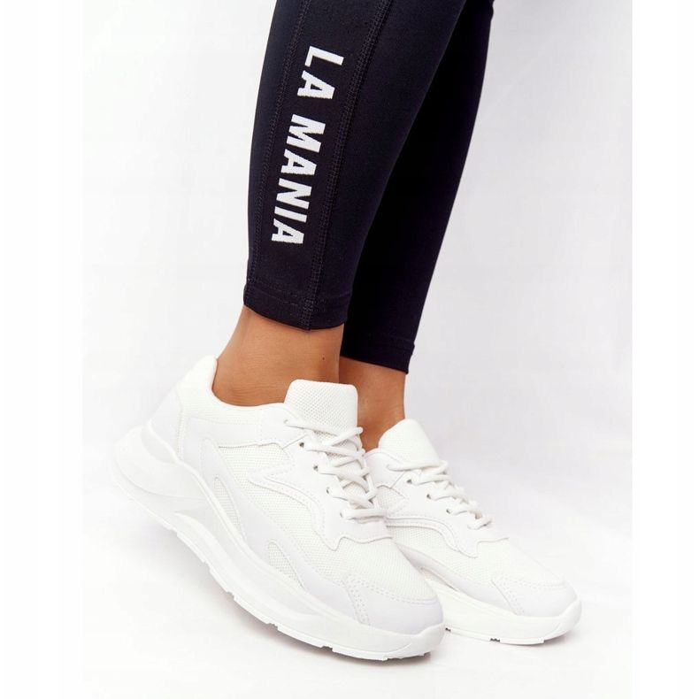 FB2 Zapatillas de mujer con suela grande White Delusion blanco 1