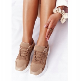 FB2 Zapatillas de Mujer con Suela Grande Marrón Claro Delusion 1