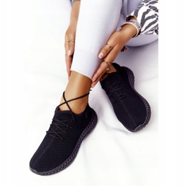 PS1 Zapatos deportivos para mujer Slip-on Black Run Away negro 3