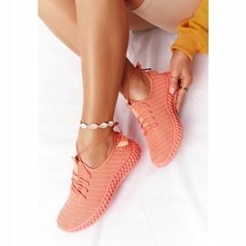 PS1 Zapatillas Deportivas Mujer Sin Cordones Coral Do It naranja rosa 2